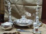 REMANIKA, ELEGANT GERMAN SILVER POOJA SET -SILVI001PSR