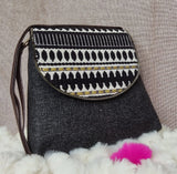 ELEGANT PAPARAZZI IKAT SLING BAG FOR WOMEN -SHE001IB