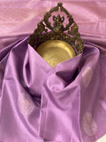 ELISA, LAVENDER SHADE  SOFT SILK KANJEEVARAM SAREE FOR WOMEN -PRIY001L