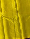 VIJAYATHA , YELLOW AND PURPLE SHADE  SOFT SILK KANJEEVARAM SAREE FOR WOMEN -PRIY001YP