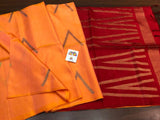 PURE KANCHI HANDLOOM SOFT SILK SAREE WITH ALLURING RICH PALLU- CUTE MOTIFS ALLOVER  AND  BLOUSE-PRIY001PM