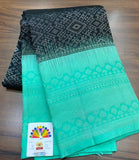ALAKANANDA,   PURE KANCHI HANDLOOM SOFT SILK SAREE WITH ALLURING RICH PALLU- CUTE MOTIFS ALLOVER  AND  BLOUSE-PRIY001A