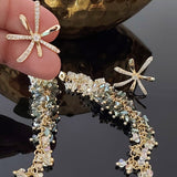 Kiara, elegant crystal 2 way wearable earrings for women -MOE001CEK