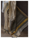 Hansika , Hand Block Printed Kerala Cotton Tissue Saree with Blouse for Women -KIA001BPS