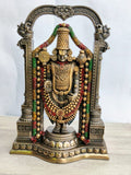 Elegant Cold Cast Bronze Tirupati Balaji Statue-ARTO001TIB