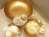 Tamarai, Set of 3 pond urli set for Diwali Decoration-RAJA001DD