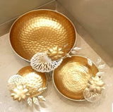 Tamarai, Set of 3 pond urli set for Diwali Decoration-RAJA001DD