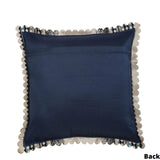 Blue shade Glitter  Set of 5 Cushion Covers-DEEP001CCBL