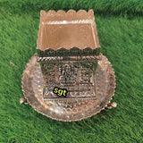 Full set impressive antique German silver washable tusli pot astalakshmi Design with Elephant Design Plate-SILL001TP