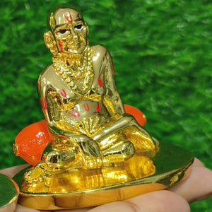 Gold and Silver Plated Swami  Samarth Murthi-KARTI001SM
