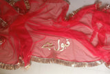R Fabs Presents Beautiful Net Nikah Dupatta-RIDA001RND