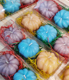 Colorful Pumpkin candle set of 3 -PRAKI001PC