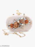 Best Indian Handicraft  resin Oval type clutch bag for women -SUNE001CC