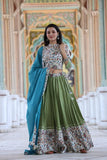 Navratri Special  Bagru hand block printed  cotton designer Lehenga choli with mulmul Duppatta -JAY001CLGB