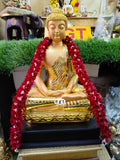 Impressive Big size Golden Meditating Budda Vastu idol  ideal for home decor-SILLA001B
