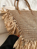 Elegant Brown  jute premium quality hand bag for women -SHARA001CJB