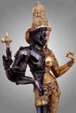 Elegant Ardhanarishvara Brass Idol-MK001AN