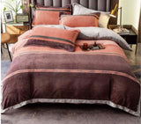 Fogg , King Size Warm Luxury Bed Sheet with Pillow Covers-GIRI001WE