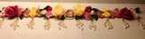 Floral  Design decorated bandanwar for Door decoration -POSH001DBF