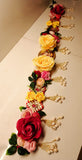 Floral  Design decorated bandanwar for Door decoration -POSH001DBF