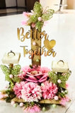 Elegant Floral decorated Engagement Ring Platter -POSH001ERP
