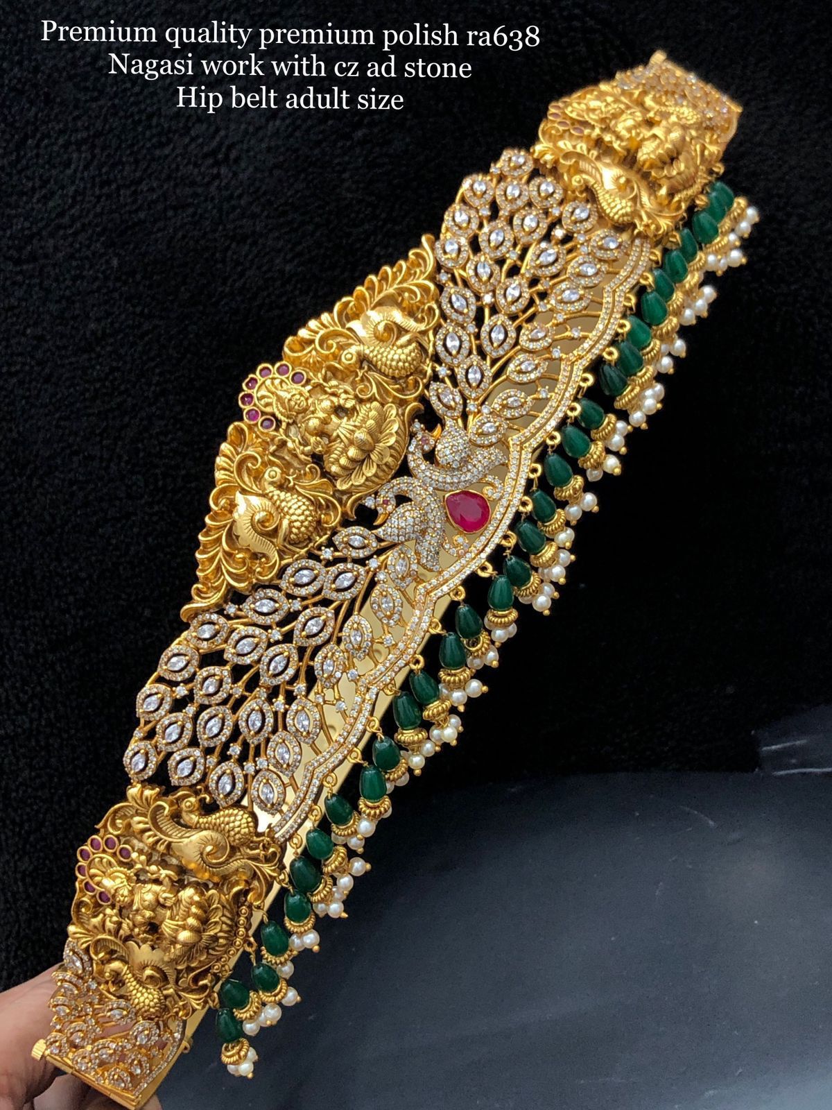 Vaddanam Cloth Hip Belt Designs Gold Plated Hip Belt Cost