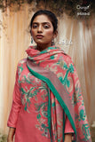 Pink Shade ,Artha Premium Pure Pashmina Salwar Suit Material for women -OB001PSSC