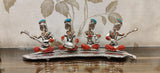 German Silver Musicians with semi precious work -SHARA001GSM