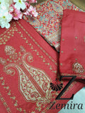 Zemira Brand woolen Salwar Suit Material For Women -AFREE001WMR