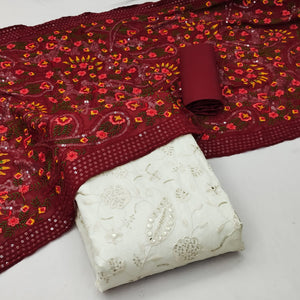 Exclusive Cotton Salwar Suit Material  For Women-FOF001SSM