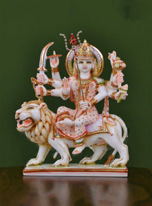 Marble Finish  Maa Durga Idol - MK001MD