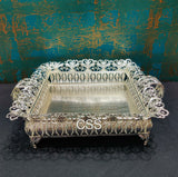 Elegant German Silver Wedding Tray with Handles-CZY001WT