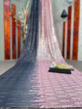 Bollywood  Celebrity Kajol inspired Double shade Sequins Saree For Women-SHREE001BRK