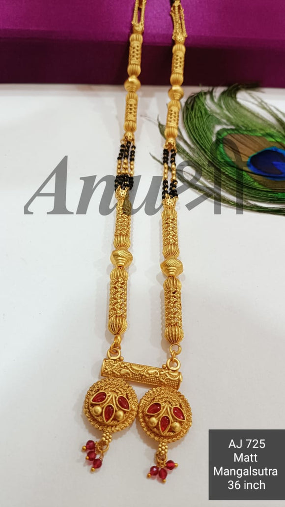 Gold Price One Gram Long Mangalsutra Madhubala Gram Gold Matt Vati