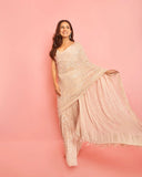 Bollywood Celebrity  Rakul Preet Inspired Sequins Saree for Women -MOE001BRRP