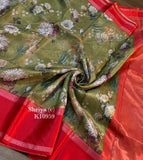 Premium Kota Digital Printed Saree for Women-GARI001KA