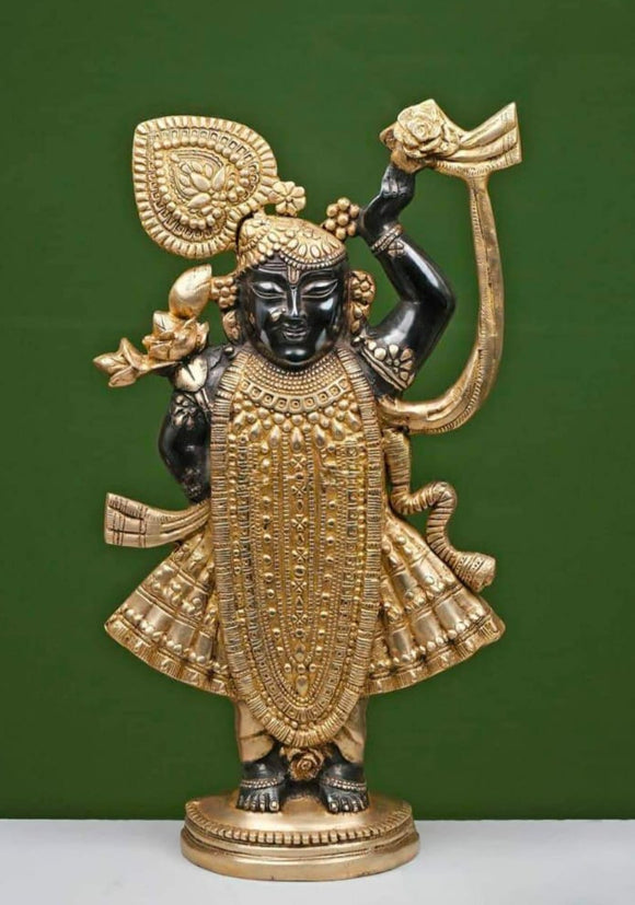 Shree Nath Ji Brass Statue in Fine finishing in Brass ( Big Size )-MK001SS