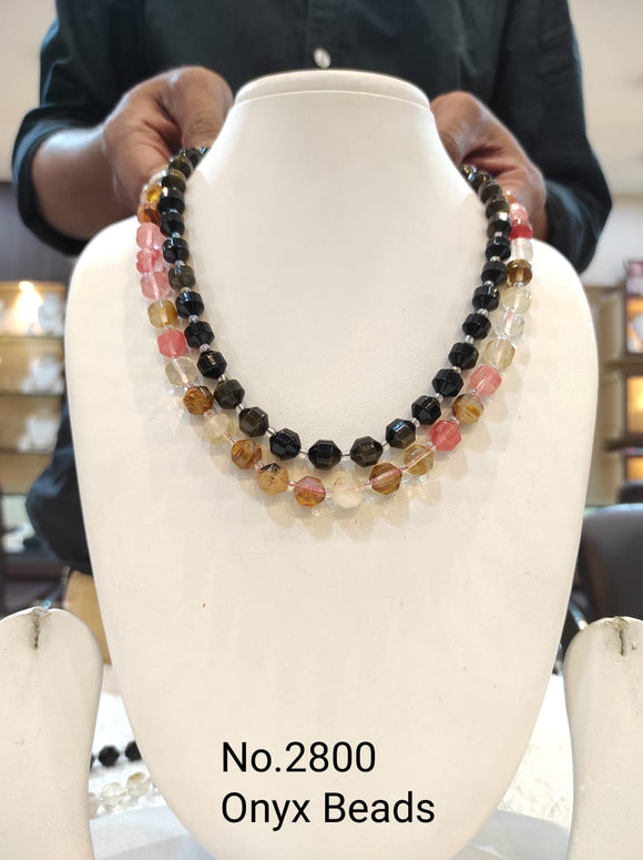 Sahara , Elegant semi precious Bead Necklace for Women-SAY001SPA
