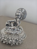 Antique Finish German Silver Makan Krishna/Balgopal -MK001MK
