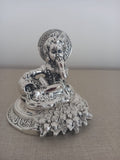 Antique Finish German Silver Makan Krishna/Balgopal -MK001MK