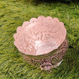  Antique German silver washable limited edition exclusive Ganesha Design Big Size Prasadam Bowl-SILI001PBBGS