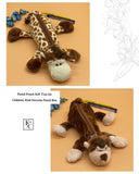 Set of 5 , Pencil Pouch Soft Toys for Children, Kids Favorite Pencil Box Animals Pouch Gift Special Pouch -SHARA001PP