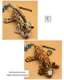 Set of 5 , Pencil Pouch Soft Toys for Children, Kids Favorite Pencil Box Animals Pouch Gift Special Pouch -SHARA001PP