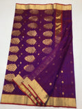 Purple Magic , elegant Original Purple Katan Silk Saree for Women -SHABI001PKS