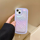 Holographic Puff Mobile  Case for i phone for Women-SHOP001PS