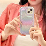 Holographic Puff Mobile  Case for i phone for Women-SHOP001PS