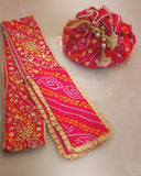 Set of Gathjoda and Godhbharai Potli in pink shade -RAJA001GJGP