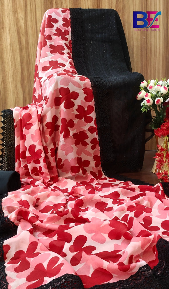 Budai Exclusive Georgette Special Salwar suit material -FOF001SSM