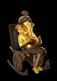 Rocking Ganesha Statue in Brass -SINGA001RG