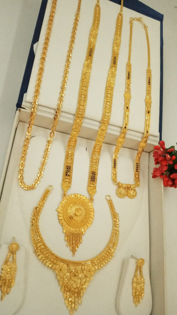 Suparna , Gold plated Jewelry combo for women -KARTIK001JCB